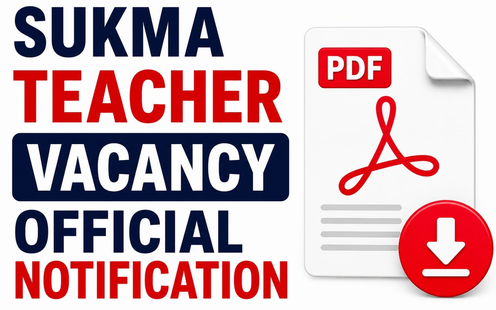 Sukma Guest Teacher Recruitment 2026